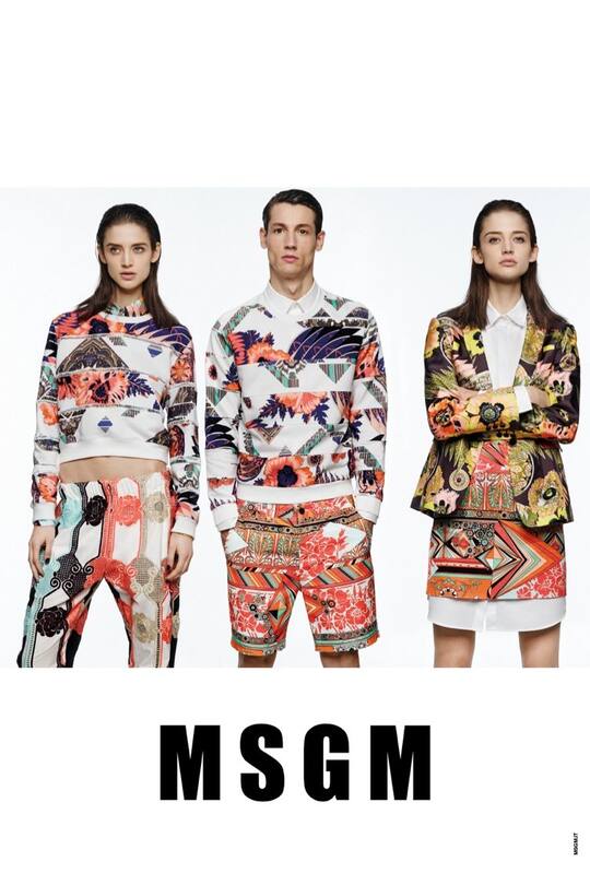 MSGM FS 2014 Kampagne