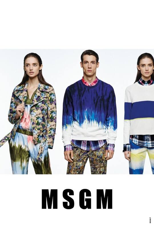 MSGM FS 2014 Kampagne