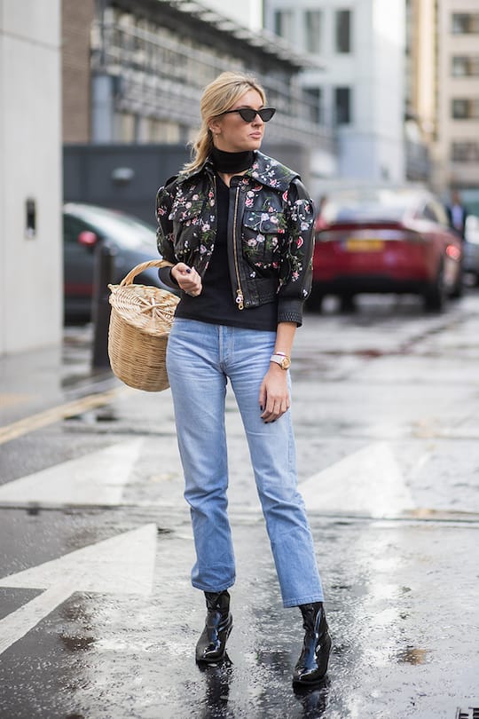 Street Style von der London Fashion Week