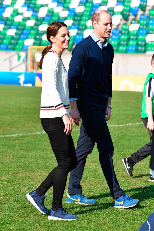 So sportlich sind Kate und Meghan