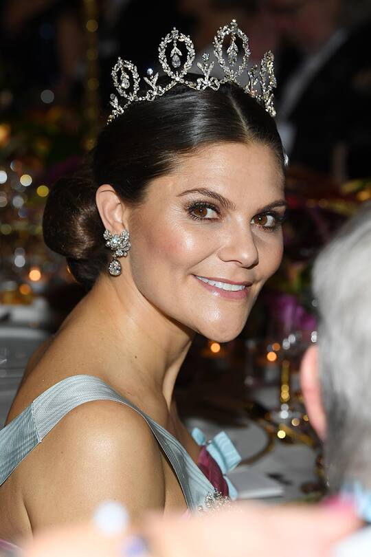 Prinzessin Victoria von Schweden mit Dutt