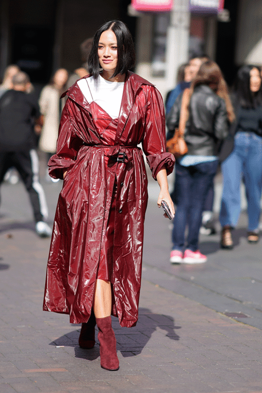 Street Style von der London Fashion Week