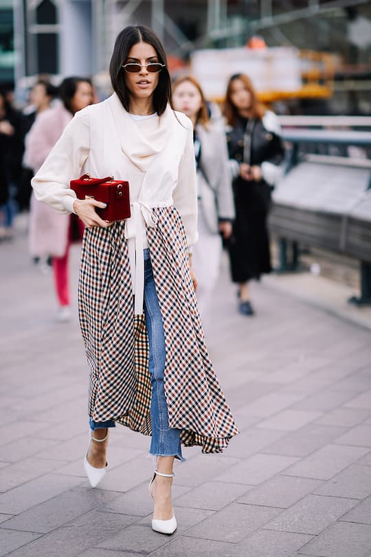 Street Style von der London Fashion Week