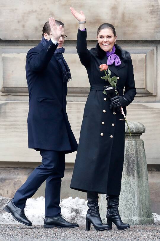 Prinzessin Victoria von Schweden mit Dutt