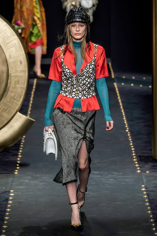 Bestes Styling der Milano Fashion Week: Versace