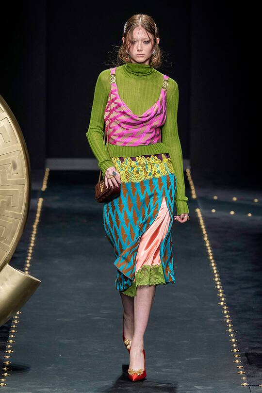 Bestes Styling der Milano Fashion Week: Versace