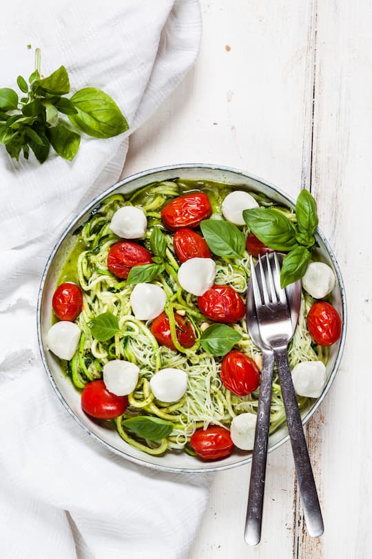 Zoodles Zucchini Nudeln