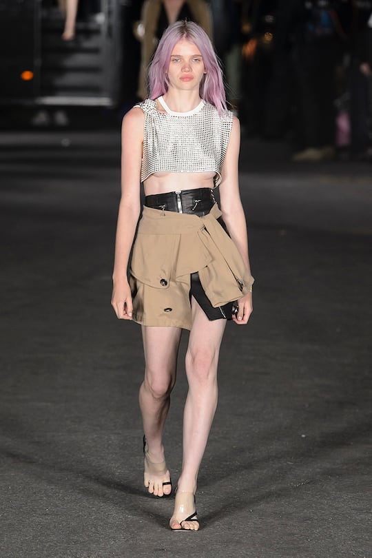 New York Fashion Week Alexander Wang Frühjahr/Sommer 2018 Runway