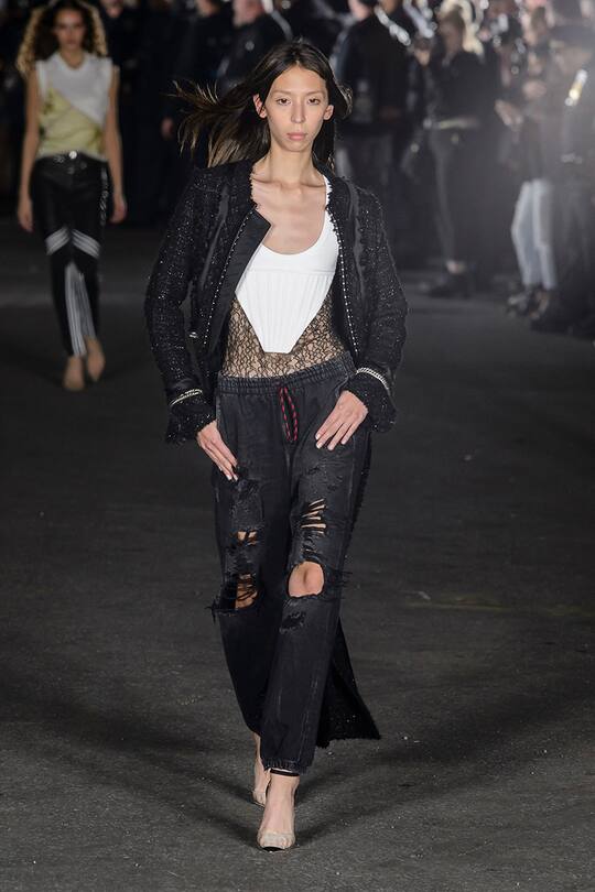 New York Fashion Week Alexander Wang Frühjahr/Sommer 2018 Runway