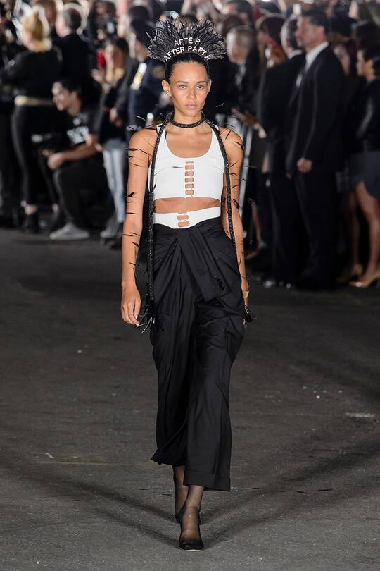 New York Fashion Week Alexander Wang Frühjahr/Sommer 2018 Runway