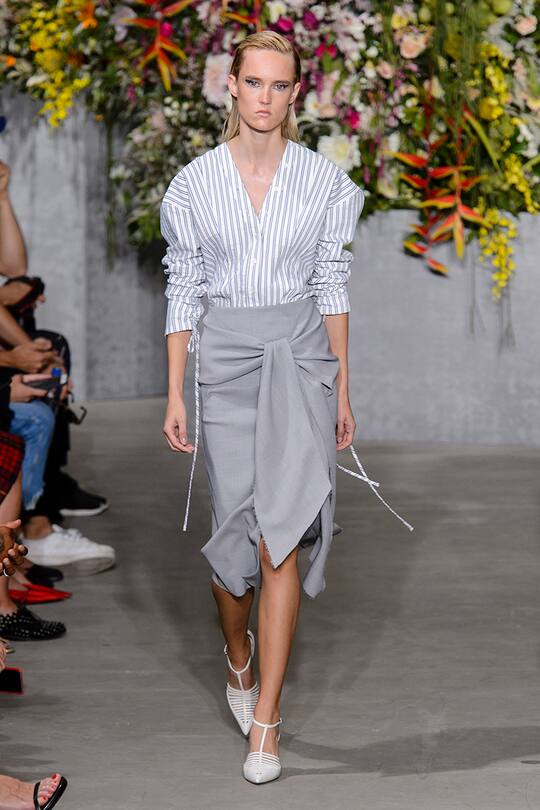 New York Fashion Week Frühjahr/Sommer 2018 Jason Wu Show Runway