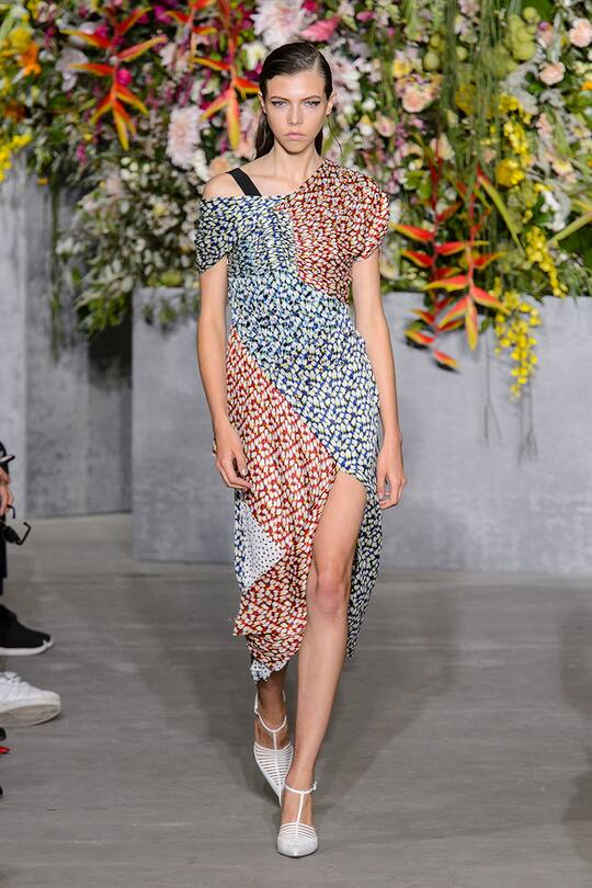 New York Fashion Week Frühjahr/Sommer 2018 Jason Wu Show Runway