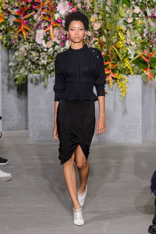 New York Fashion Week Frühjahr/Sommer 2018 Jason Wu Show Runway