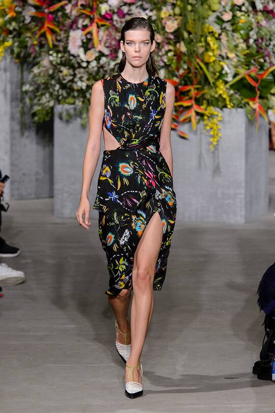 New York Fashion Week Frühjahr/Sommer 2018 Jason Wu Show Runway