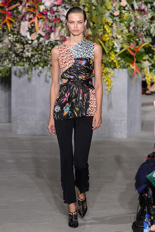 New York Fashion Week Frühjahr/Sommer 2018 Jason Wu Show Runway