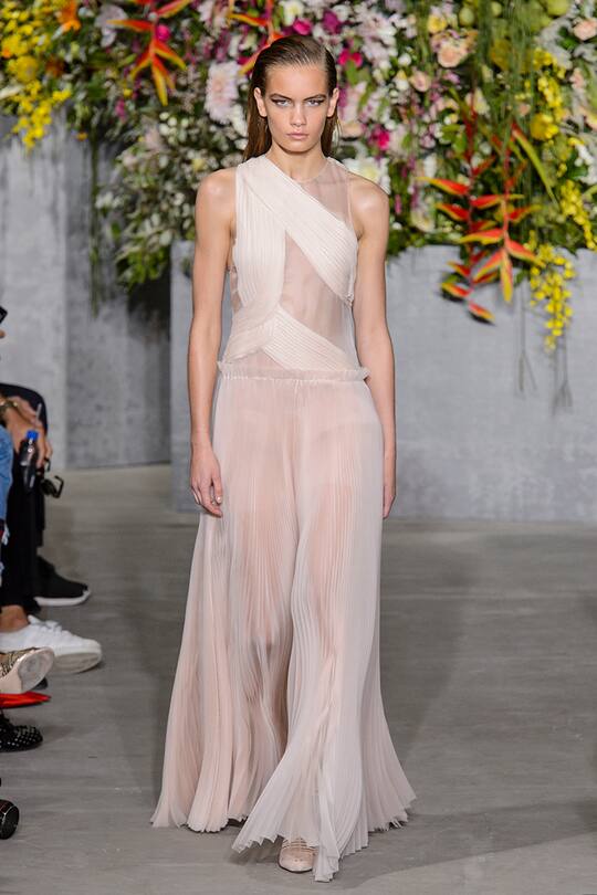 New York Fashion Week Frühjahr/Sommer 2018 Jason Wu Show Runway