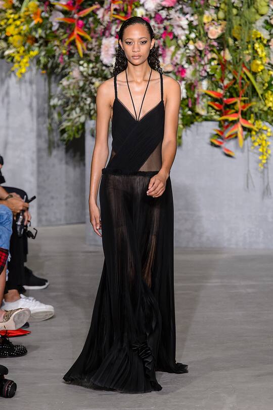 New York Fashion Week Frühjahr/Sommer 2018 Jason Wu Show Runway