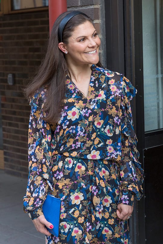 Victoria von Schweden mit offenem Haar