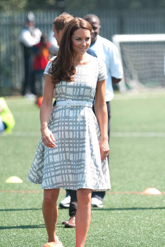 So sportlich sind Kate und Meghan