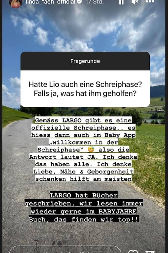 Screenshot Linda Fäh