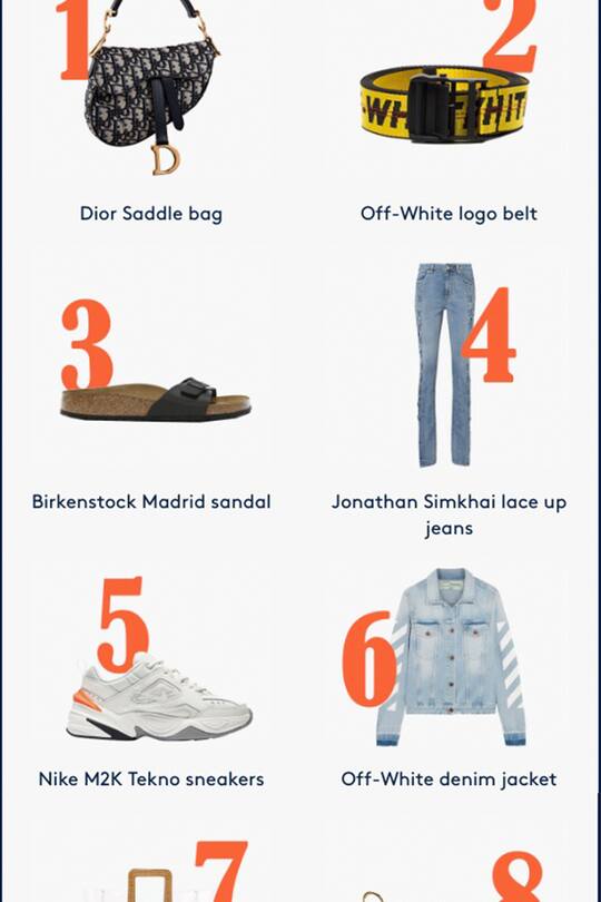 Die Dior Saddle Bag ist das beliebteste Teil weltweit