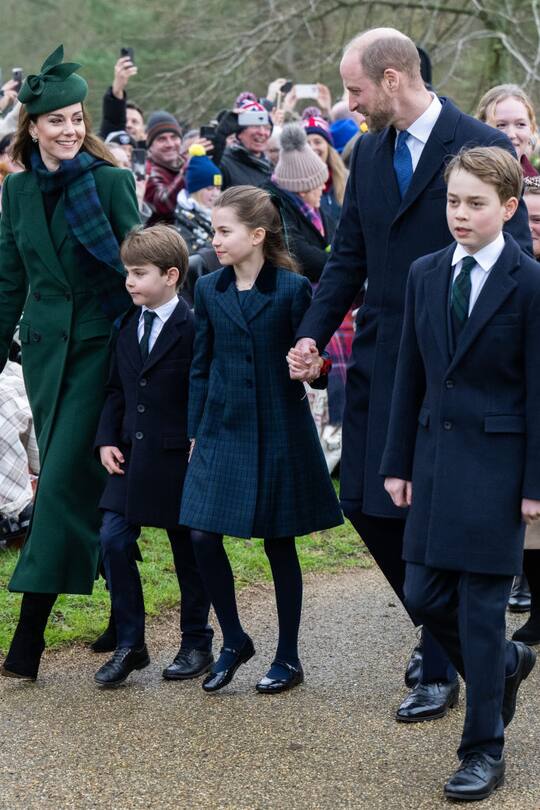 Kate George Charlotte Louis William