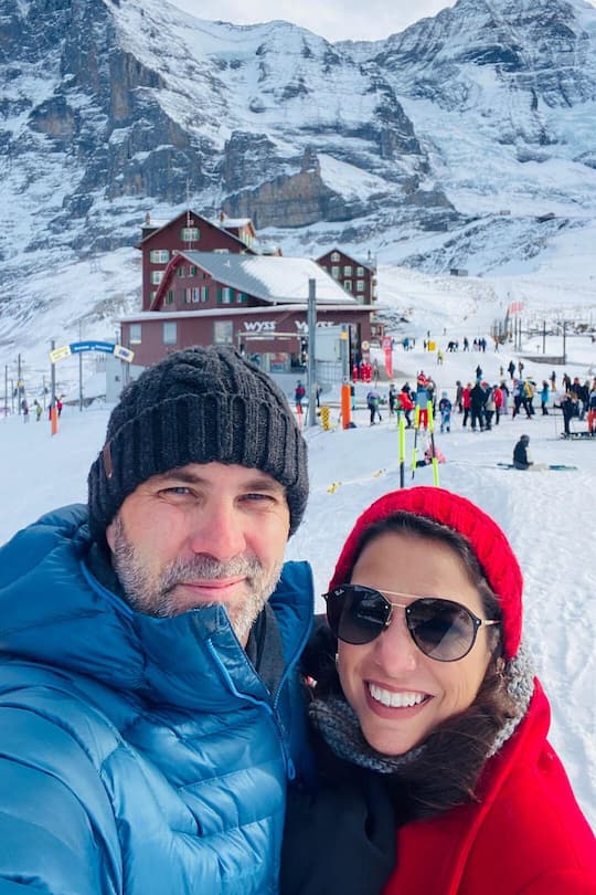 Martin Nydegger mit Partnerin ©Instagram