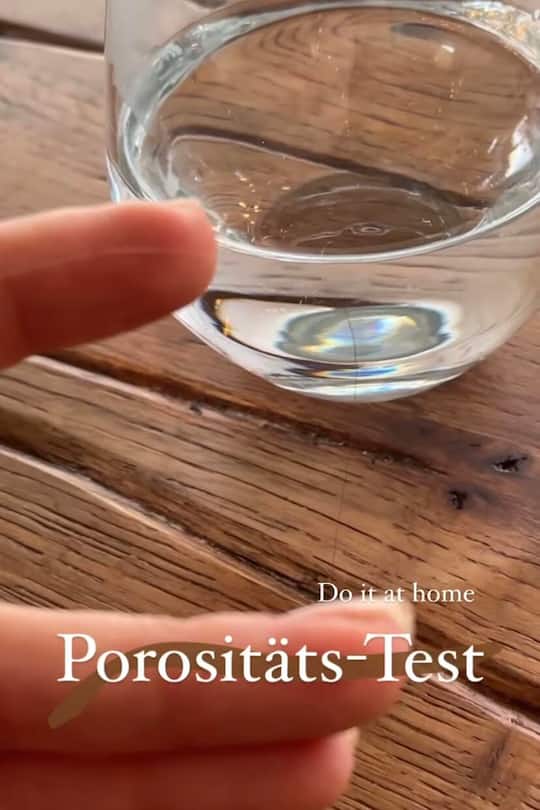 Anja Zeidler Porositätstest