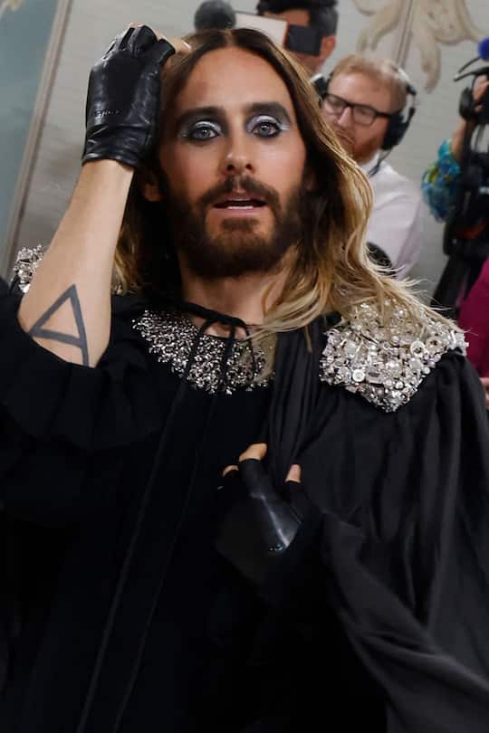 Jared Leto kam im Katzenkostüm an die Met Gala Choupette blieb daheim