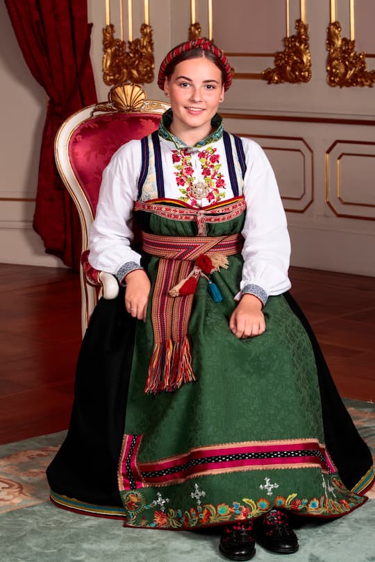 OSLO, NORWAY - AUGUST 31: Princess Ingrid Alexandra of Norway attends her Confirmation Service in this handout picture provided by the royal house of Norway on August 31, 2019 in Oslo, Norway. (Photo by Lise Ãserud / NTB scanpix / Handout Via Getty Images)