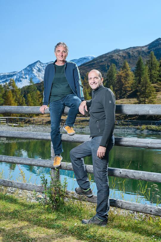 Digi-Tal 2021, Bergdorf Val de Bagnes, Wallis, Laurent Horvath und Stephane Storelli, SI 42/2021