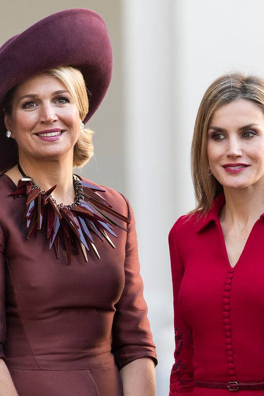 Königin Letizia von Spanien Königin Maxima der Niederlande
