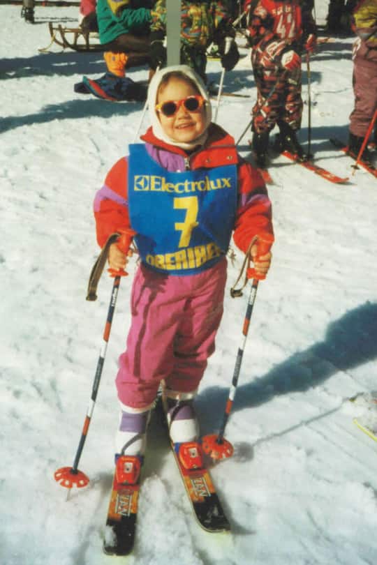 Wendy Holdener als Kind