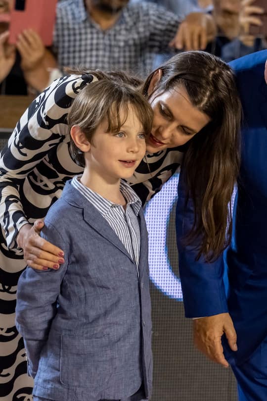 Charlotte Casiraghi mit Sohn Raphaël
