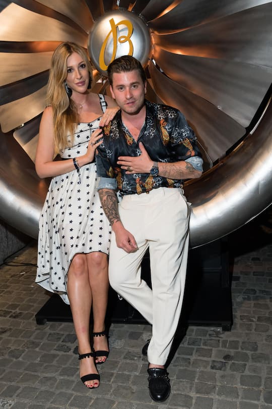 Alana Netzer und Baschi Eröffnung Breitling Boutique - Augustinerstrasse Zurich - 28.08.2018 ©Alexandra Pauli