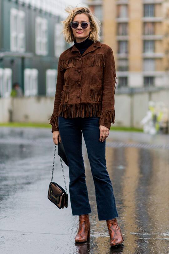 Schuhtrend Ankle Boots Schlangen-Print