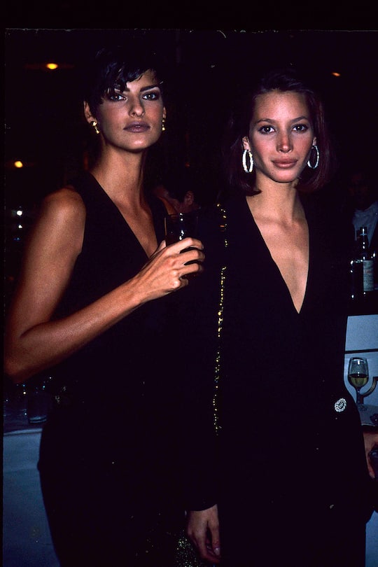 Linda Evangelista und Christy Turlington