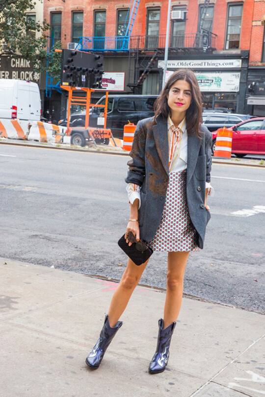 Leandra Medine Cowboy Boots
