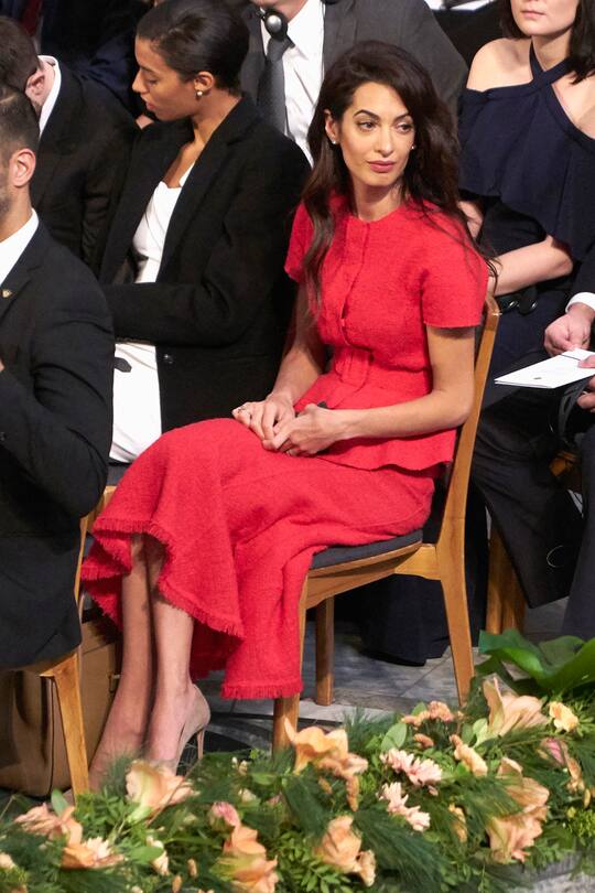 Amal Clooney X-Mas Outfit