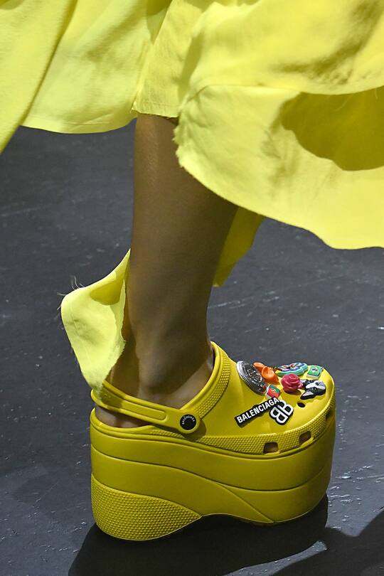 Balenciaga Plateau Crocs