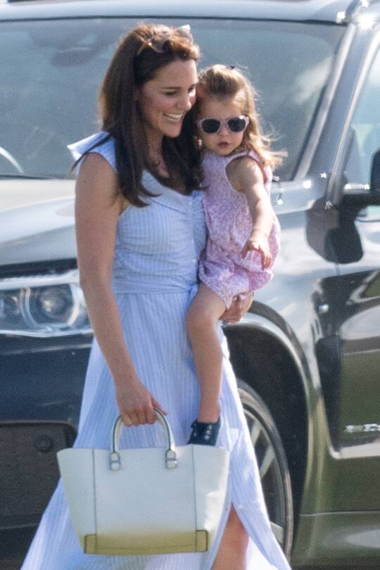 Kate Middleton mit Tochter Charlotte