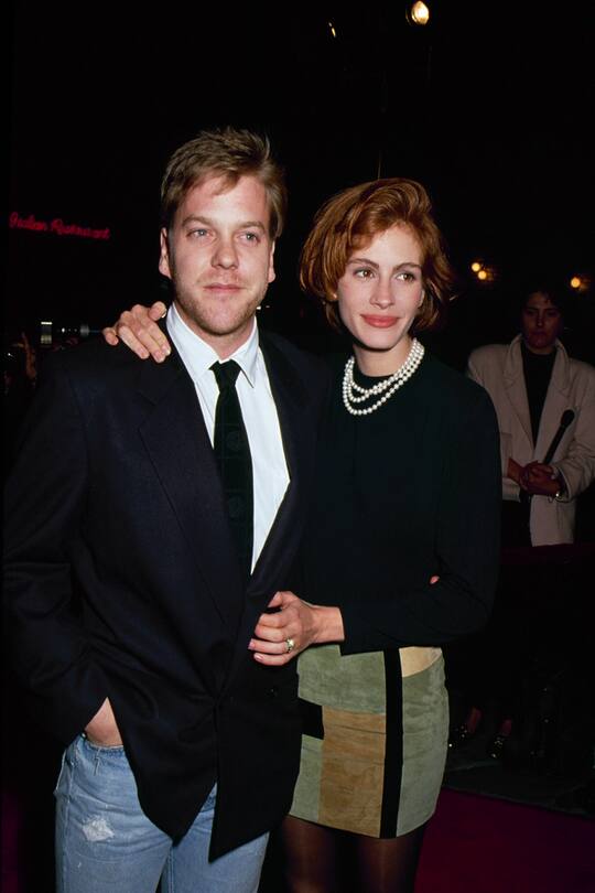 Julia Roberts mit Perlenkette