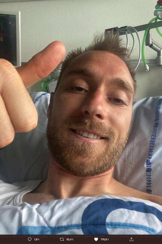 Christian Eriksen DENMARK SOCCER UEFA EURO 2020