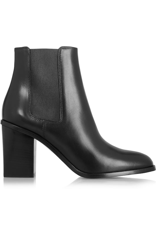 Schwarze Ankle Boots