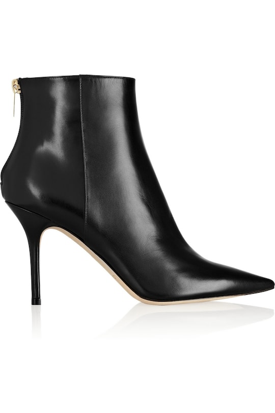 Schwarze Ankle Boots