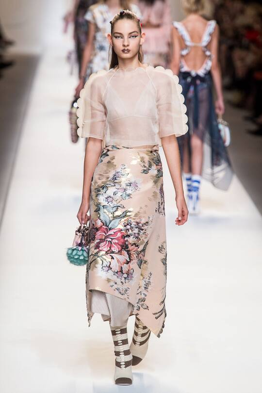 Fendi Frühjahr/Sommer 2017
