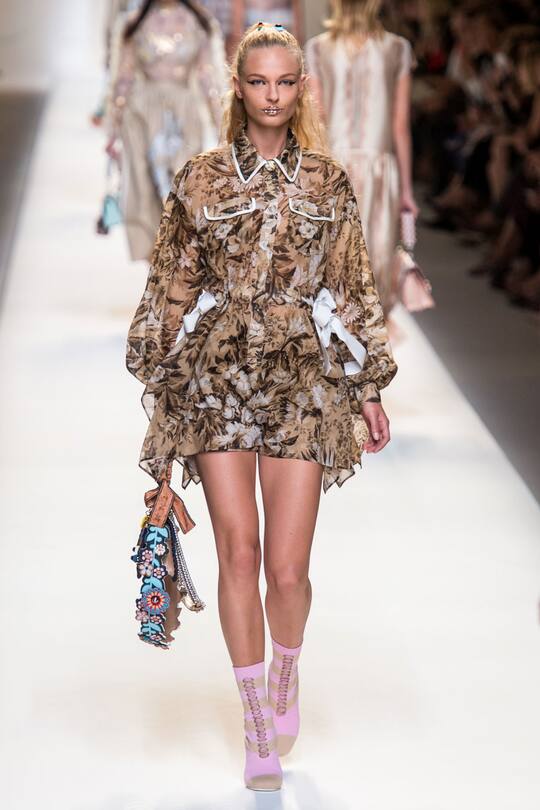 Fendi Frühjahr/Sommer 2017