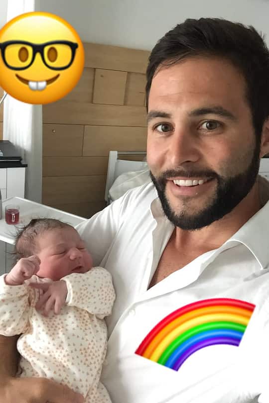 Sandro Cavegn zum zweiten Mal Papi Juni 2016