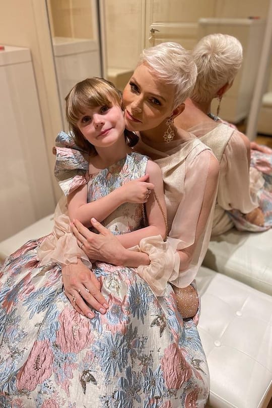 Fürtin Charlène und Tochter Gabriella bereiten sich auf die Monaco Fashion Week vor