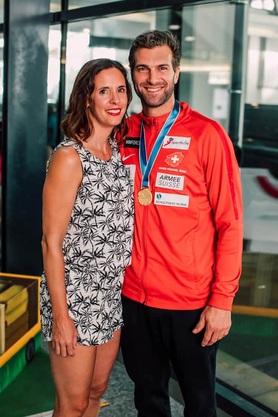 Benjamin Steffen mit Freundin Isabelle Forrer, 2018 © David Biedert